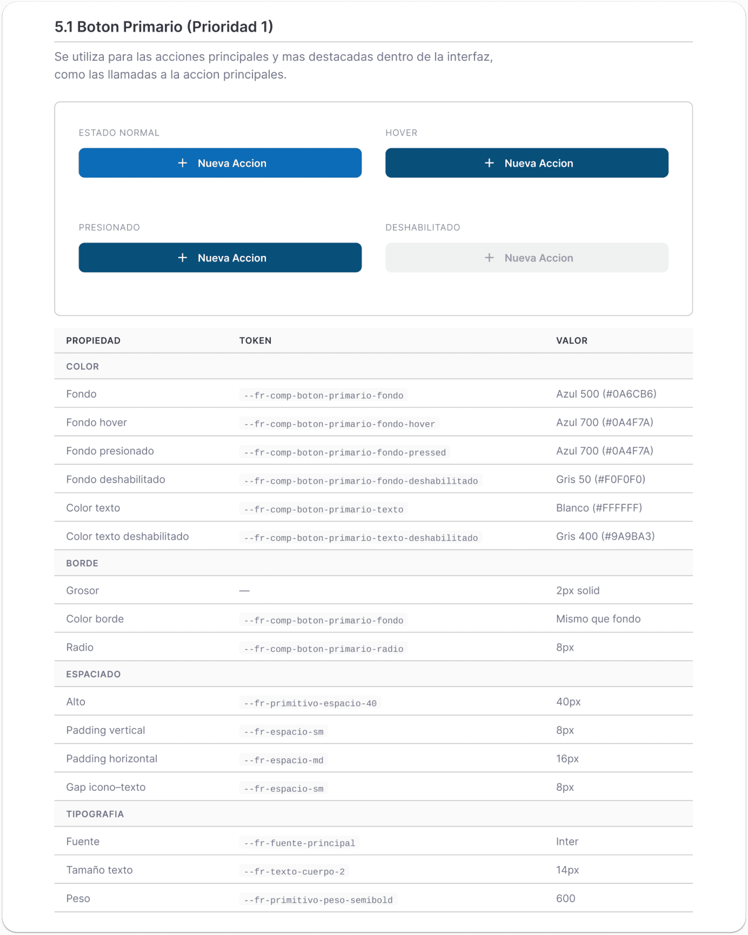 Fractal design system button states and specs