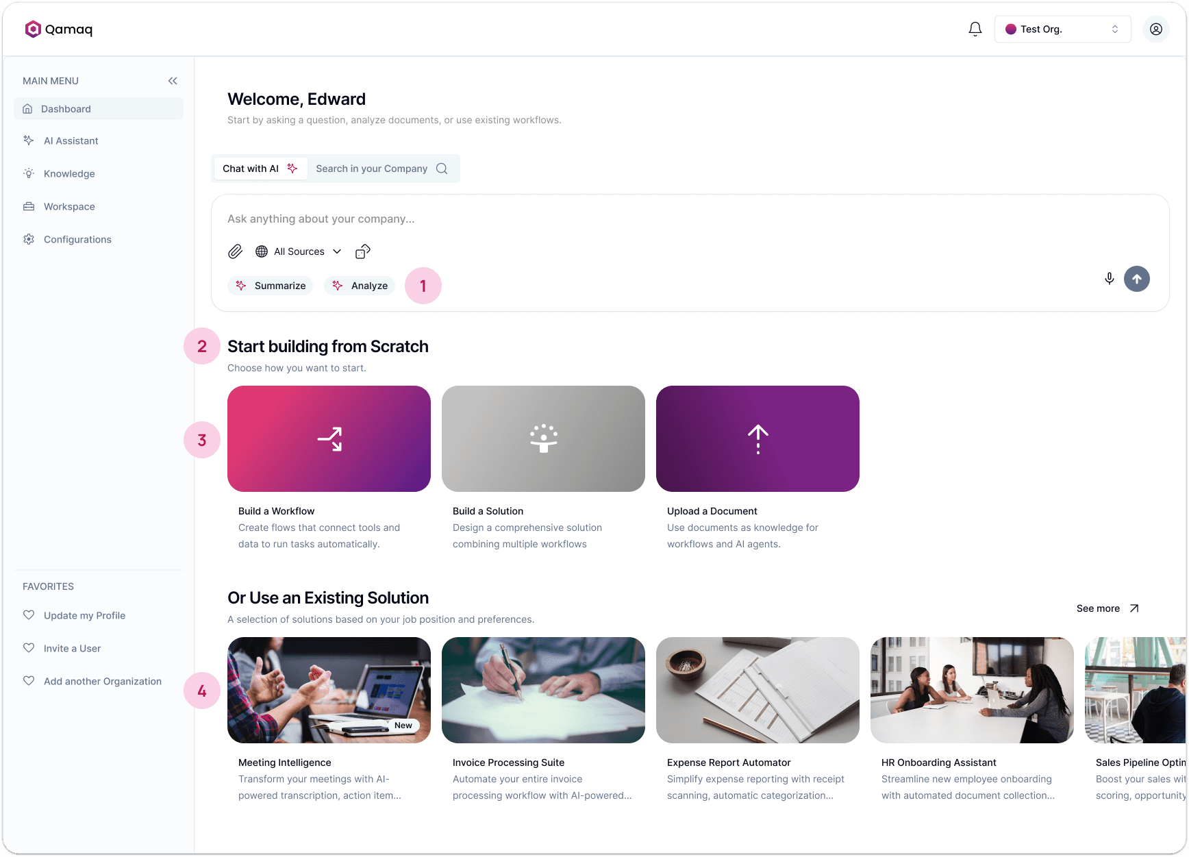 Dashboard for beginners